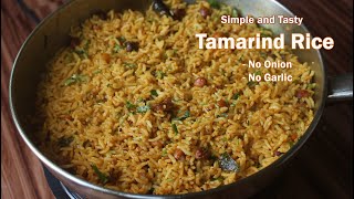 Tamarind Rice Recipe  Puliyogare  Simple and Tasty South Indian Rice Recipe  Pulihora Recipe [upl. by Nnuahs227]