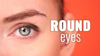 Contouring and makeup for round faces and eyes [upl. by Ahsied409]