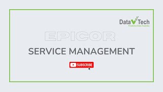 Epicor Service Management [upl. by Lalla]