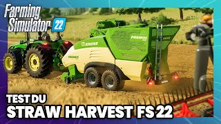 STRAW HARVEST Farming Simulator 22  le retour du pack le plus attendu de Creative Mesh [upl. by Sitnik]