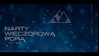 Gołdap  Piękna Góra Narty wieczorową porą [upl. by Sert]