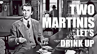 MARTINIS  1950 HARVEY  JAMES STEWART AND HIS TALL INVISIBLE RABBIT NAMED HARVEY BAR SCENE [upl. by Nojram497]