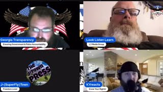 Georgia TransparencyLLLJtown Press and KYreacts Livestream 31324 [upl. by Gilroy]