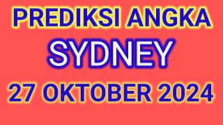 PREDIKSI ANGKA MAIN SDY HARI INI 27 OKTOBER 2024 [upl. by Chapin]