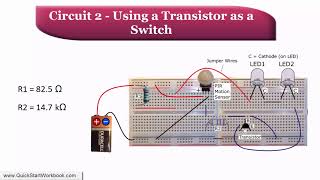 Building a PIR Motion Sensor Circuit on a Breadboard [upl. by Fulton262]