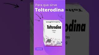 Tolterodina para que sirve 💊  ForoTube [upl. by Erdrich452]