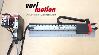 Eisenloser Linearmotor mit LEDs  Ironless linear motor with LEDs [upl. by Odilia]