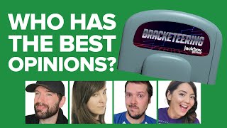 Who has the BEST OPINIONS Jackbox Bracketeering in Challenge of the Week [upl. by Jehial291]