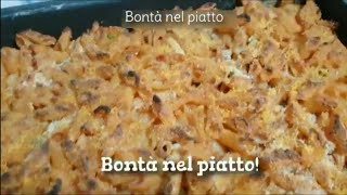 PASTA DELLA DOMENICA AL FORNO CON TONNO SVUOTA FRIGO cucina italianfood [upl. by Aicilyt589]