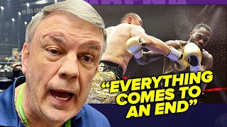 Teddy Atlas HONEST on Wilder KO and retirement after loss to Zhilei Zhang [upl. by Nywroc]