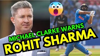 Michael Clarke Warns Rohit Sharma  India Team  Former Australian Cricketer  T20 WC 2024 [upl. by Ennyl866]