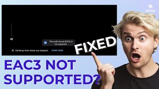 EAC3 NOT SUPPORTED How to Fix EAC3 Not Support MX Player  4 Methods [upl. by Body322]