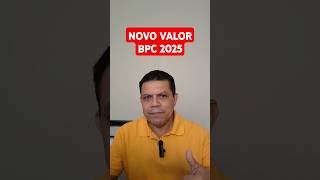 NOVO VALOR DO BPCLOAS PARA 2025 bpcloas noticias [upl. by Flatto808]