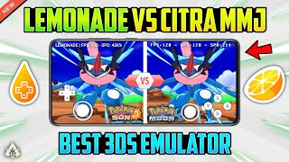 🔥 LEMONADE 3DS EMULATOR VS CITRA MMJ ANDROID  BEST 3DS EMULATOR IN 2024 [upl. by Nahtnoj]