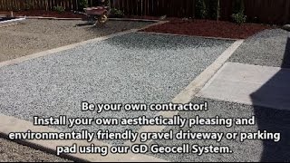 How to Install a Gravel Driveway or Gravel Parking Pad [upl. by Shela]