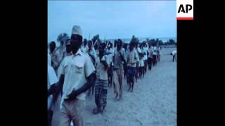 SYND 13 2 78 NEWLY RECRUITED GUERRILLAS BEING TTRAINED BY SOMALIS IN THE OGADEN REGION [upl. by Pare232]