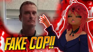 FAKE COP GETS HIMSELF ARRESTED  Bodycam Reaction [upl. by Aitat]