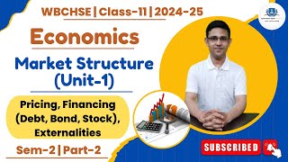 EconomicsPricingDebt equity share bondExternalitySem2  class11 202425  WBCHSE  Part2 [upl. by Kenwee61]