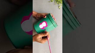 Planter pot painting ideas youtubeshorts shorts [upl. by Blatt]