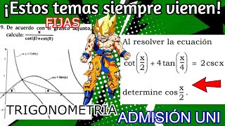 FIJAS DE TRIGONOMETRÍA EXAMEN UNI 20242 [upl. by Pippy305]