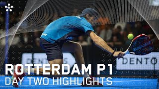 Rotterdam Premier Padel P1 Highlights day 2 men [upl. by Elbertina]