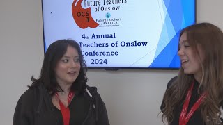 Onslow County Schools hosts conference for future teachers [upl. by Rehpotsirhcnhoj]