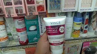 VINCE freckle face wash pricepigmentation remove best face wash [upl. by Sul]