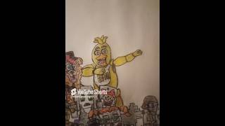 Dia 552 dibujando a todos los animatronicos de fnaf Dabbing Chica Resubido [upl. by Alahc810]