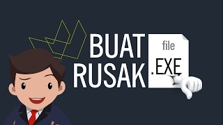 Gampang merusak file EXE melalui CMD di Windows [upl. by Vladamar]