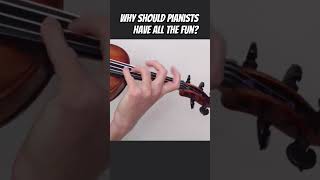 Why should pianists have all the fun Bachs Gigue on violin violinsolo [upl. by Nomelif]