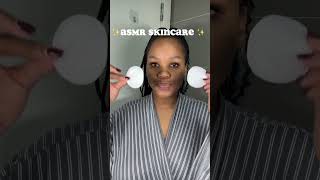 ASMR Nightime Skincare Routine asmr skincare shortsvideo shorts siphacingo [upl. by Esimehc]