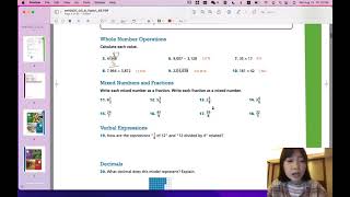 EnVision Math 6 Topic 1 Use Positive Rational Numbers  Intro [upl. by Ellennahc185]