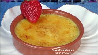 Nydias Crema Catalana Spanish Creme Brulee [upl. by Dickinson]