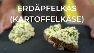 Erdäpfelkas Kartoffelkäse selber machen  Ein leckerer bayrischer Aufstrich [upl. by Assiled]