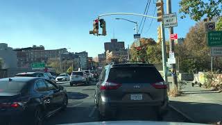 WWG Drive NYC Bronx Williamsbridge to Westchester Mt Vernon thru Bronx River Pkwy 2024118 [upl. by Eceinart]