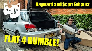 Hayward And Scott Impreza GX Exhaust [upl. by Yesrod]