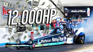 Whats it COST to race a 12000hp TOP FUEL DRAGSTER [upl. by Odeen442]