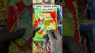 The flavors of a green apple and spice go so well together halloweencandy [upl. by Airtemad]