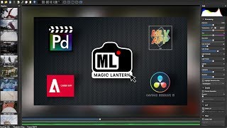 ML RAW Video программы для обработки Часть III MLV App [upl. by Adirem]