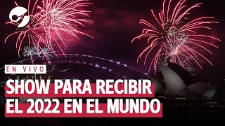 EN VIVO  El Reino Unido desde Londres recibe el 2022 con un show de fuegos artificiales de luz [upl. by Michaelina]