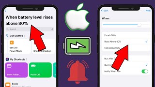 Soyez averti lorsque la batterie de votre iPhone atteint 80  lors de la charge [upl. by Nedaj]