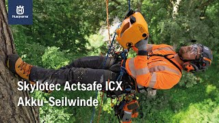 Seilwinde Skylotec Actsafe ICX powered by Husqvarna® [upl. by Wolcott752]