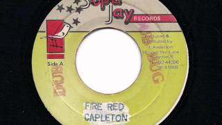 CAPLETON  Fire Red  Version  JA Supa Jay 7quot 1990 [upl. by Alley416]