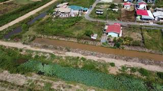 Aerial view of Phase 3 of the No 76 Housing Scheme Corentyne  Guyana 🇬🇾 [upl. by Viscardi]