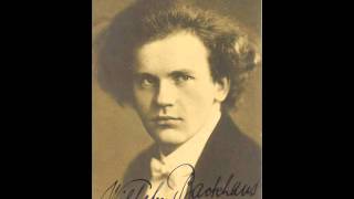 Wilhelm Backhaus plays Kreisler quotLiebesleidquot arr Rachmaninoff [upl. by Emilie882]