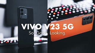 vivo V23 5G Unboxing and First Look The Flat Sides Returns [upl. by Marciano692]