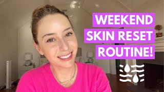 GRWM Weekend Morning Skincare Routine Simple  Effective  Dr Shereene Idriss [upl. by Eisen]