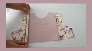 ▶ Cómo COSER el Cuerpo del Vestido  PATRÓN ✂ Vestido Niña LILIUM 💐 [upl. by Ellehsal]