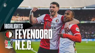 CUP WINNER 2024 🏆  Highlights Feyenoord  NEC  TOTO KNVB Beker [upl. by Lacy116]