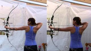 Archery Journal Project Recurve  high shoulder vs low shoulder [upl. by Tristam]